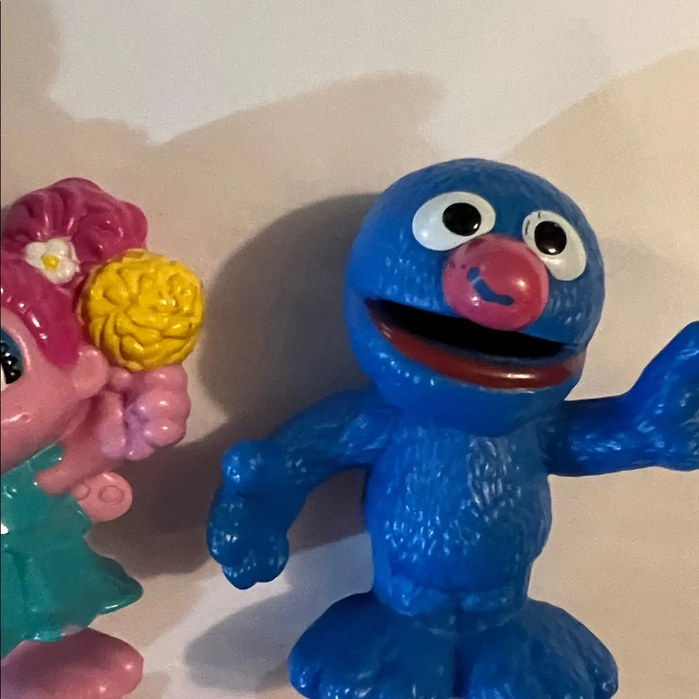 Colorful Sesame Street Character Figurines